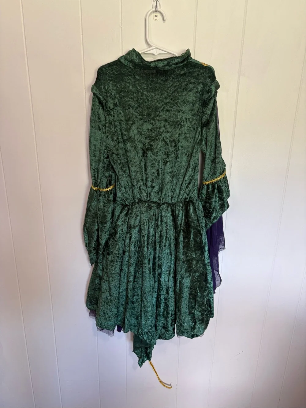 Disney Hocus Pocus Winifred Sanderson Child Costume Dress Size Medium (10-12)